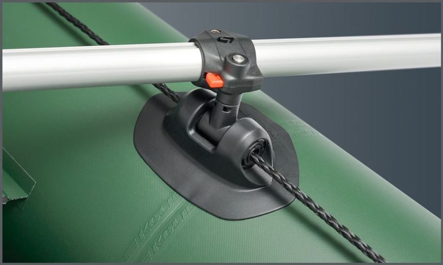 Ponton Kolibri KM-330D Pro (Kolibri KM-330D) motorowy sklejka kilowa, zielona