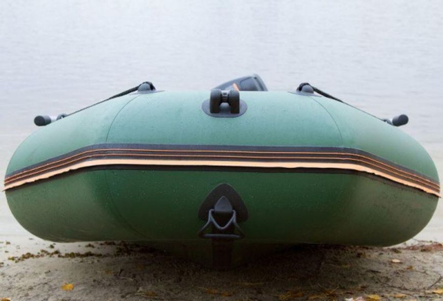 Ponton Kolibri KM-330D Pro (Kolibri KM-330D) motorowy sklejka kilowa, zielona