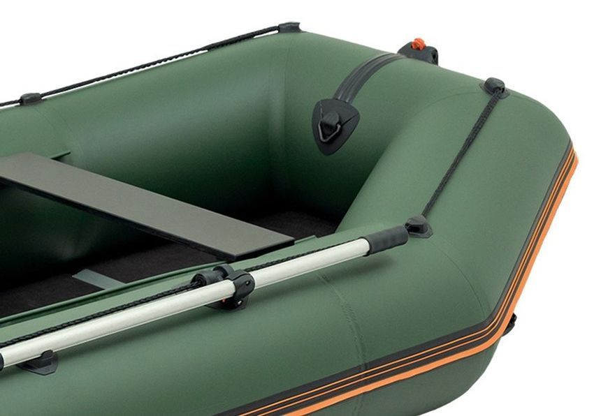 Ponton Kolibri KM-330D Pro (Kolibri KM-330D) motorowy sklejka kilowa, zielona