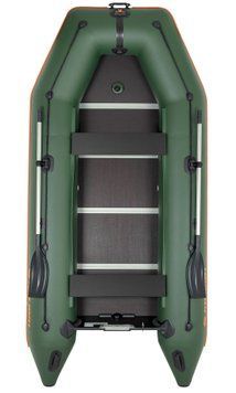Ponton Kolibri KM-360D Pro (Kolibri KM-360D) motorowy twarda podłoga, kolor zielony