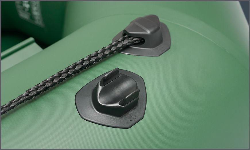 Embarcaci&oacute;n neum&aacute;tica Kolibri KM-300D Pro (Kolibri KM-300D) contrachapado de quilla de motor, verde