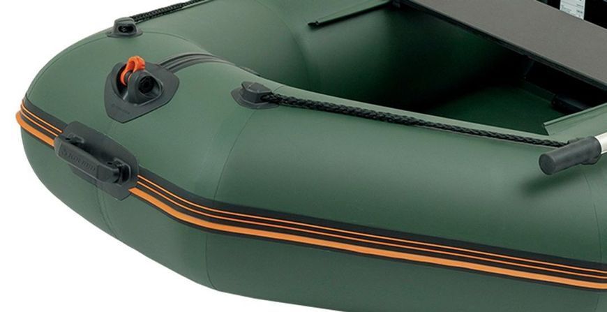 Embarcaci&oacute;n neum&aacute;tica Kolibri KM-200 (Kolibri KM-200) motor sin suelo, color verde