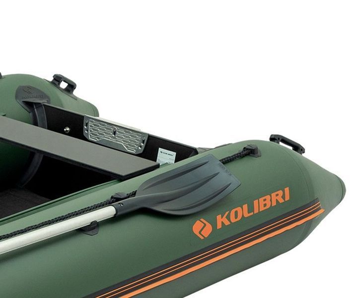 Schlauchboot Kolibri KM-360D Pro (Kolibri KM-360D) motorowykiel Sperrholz, gr&uuml;n
