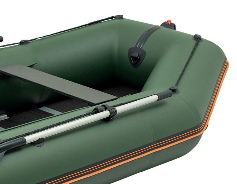 Schlauchboot Kolibri KM-360D Pro (Kolibri KM-360D) motorowykiel Sperrholz, gr&uuml;n