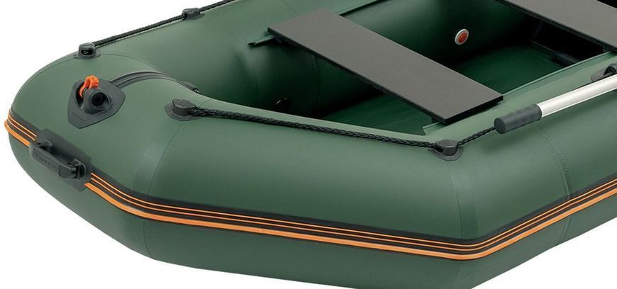 Ponton Kolibri KM-245, silnikowy, bez pokładu, kolor zielony