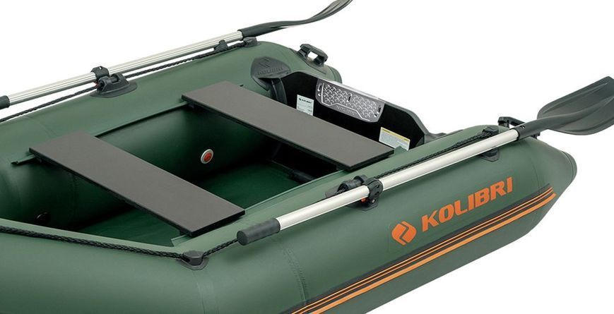 Ponton Kolibri KM-245, silnikowy, bez pokładu, kolor zielony