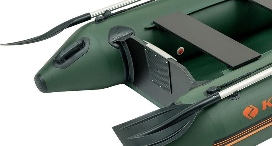 Ponton Kolibri KM-245, silnikowy, bez pokładu, kolor zielony