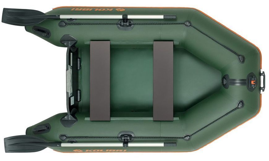 Ponton Kolibri KM-245, silnikowy, bez pokładu, kolor zielony