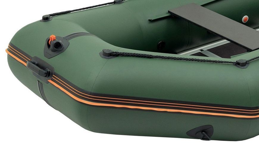 Schlauchboot Kolibri KM-360D Pro (Kolibri KM-360D) motorowykiel Sperrholz, gr&uuml;n