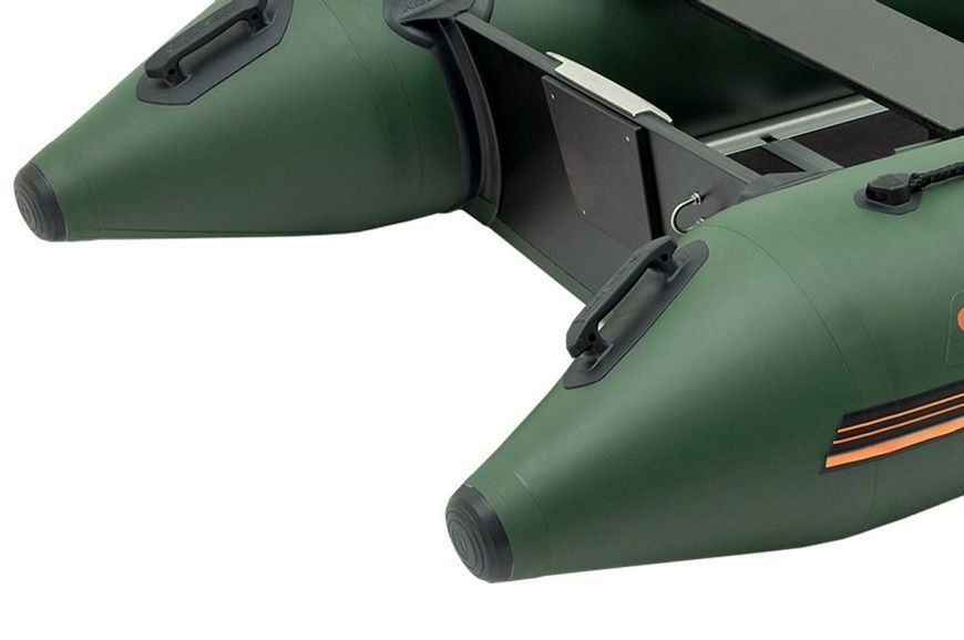 Schlauchboot Kolibri KM-360D Pro (Kolibri KM-360D) motorowykiel Sperrholz, gr&uuml;n