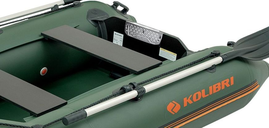 Ponton Kolibri KM-260, silnikowy, bez pokładu, kolor zielony