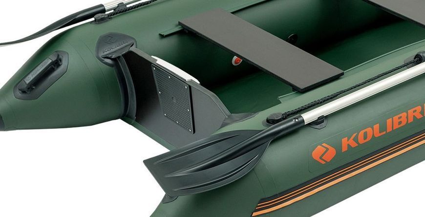 Ponton Kolibri KM-260, silnikowy, bez pokładu, kolor zielony