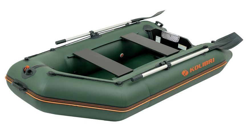 Ponton Kolibri KM-260, silnikowy, bez pokładu, kolor zielony