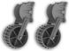 Transom wheels Kolibri, plastic, gray (13.016.63)