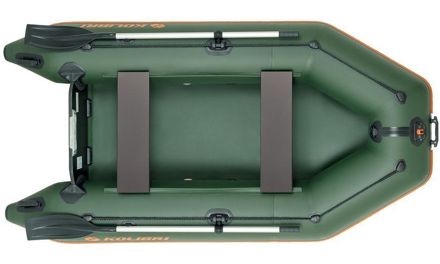 Embarcaci&oacute;n neum&aacute;tica Kolibri KM-280 (Kolibri KM-280) motor sin suelo, color verde