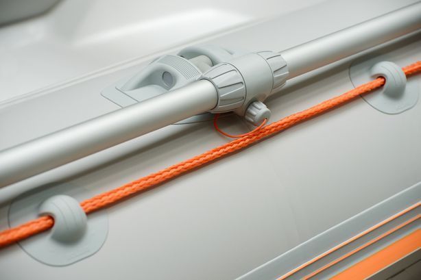 Inflatable boat Kolibri KM-330DL (light gray)