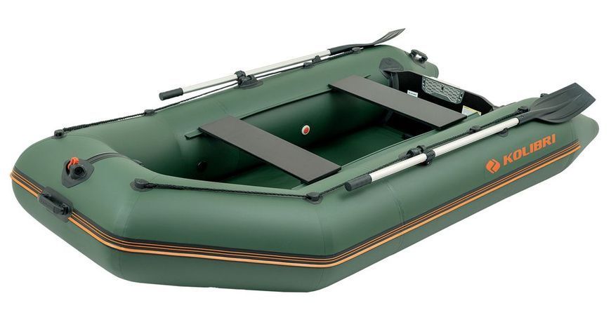 Ponton Kolibri KM-280, silnikowy, bez pokładu, kolor zielony