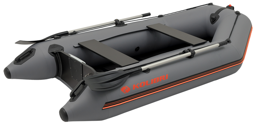 Schlauchboot Kolibri KM-280D Pro (dunkelgrau)