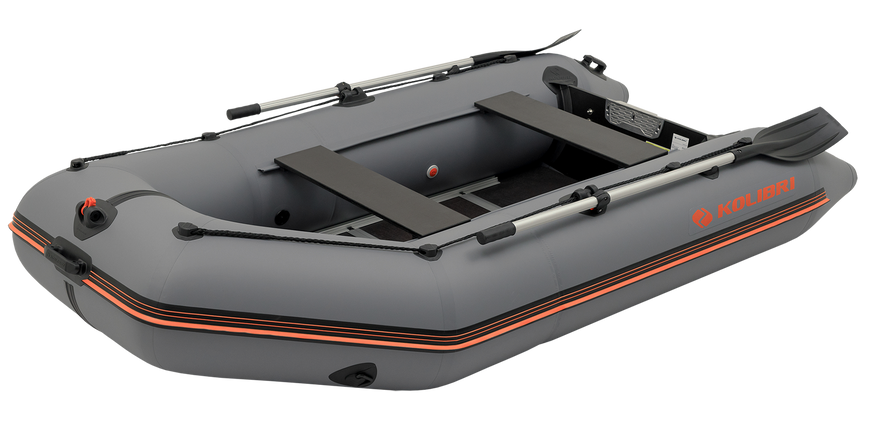 Надувний човен Kolibri KM-300D Профі (темно-сіра) Kolibri KM-300D dark grey фото