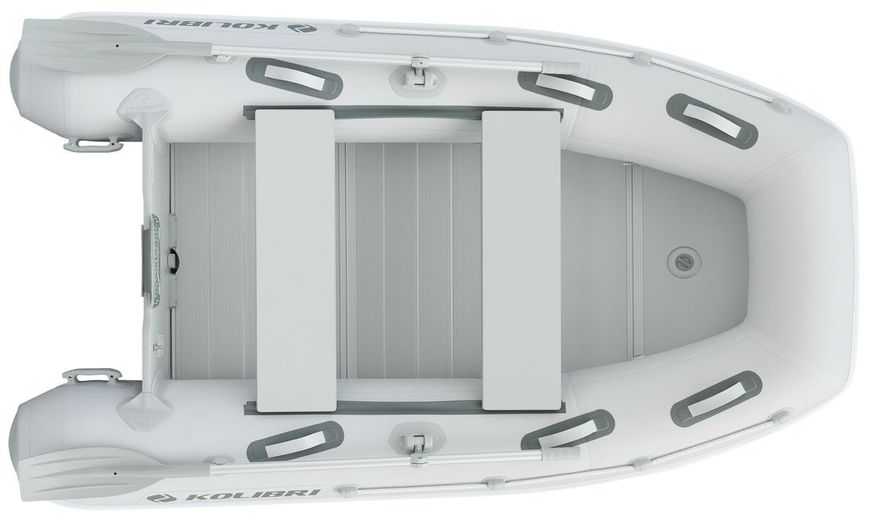 Schlauchboot Kolibri KM-270DXL (Kolibri KM-270DXL) Motorkiel Aluminium Payol