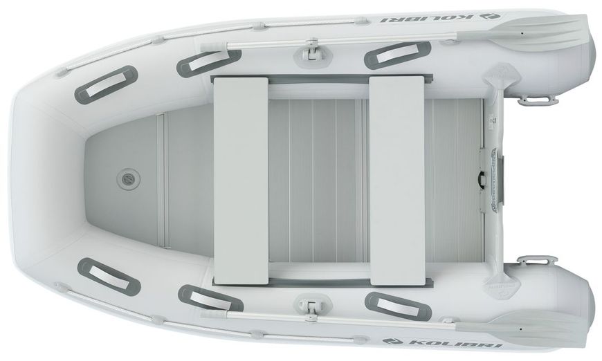 Schlauchboot Kolibri KM-270DXL (Kolibri KM-270DXL) Motorkiel Aluminium Payol