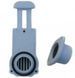 Transom drain valve 27 mm (gate) Kolibri gray (11.0032.63)